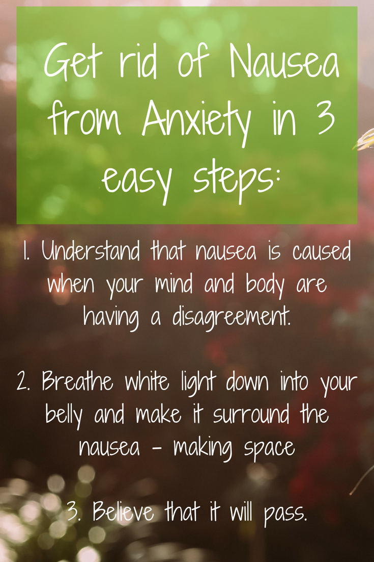 How To Get Rid Of Nausea From Anxiety Anxious Relief